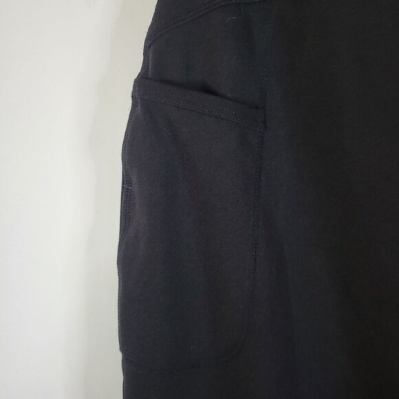 New POP Fit "Ava" Black High-Waisted Mesh Bandage Panels Leggings - Picture 11 of 14